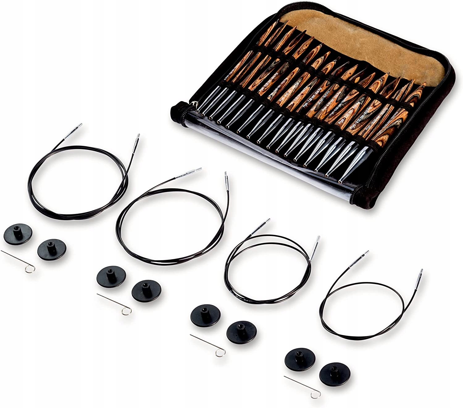 Sada Na Pletenie Drôtov Drevo Hnedá Pletenie