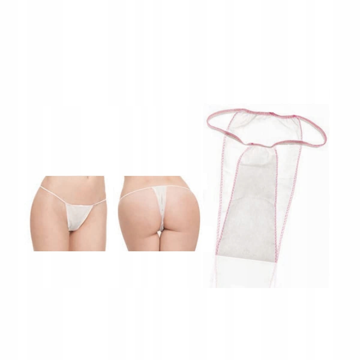 Spodní prádlo tanga na jedno použití netkané Dámské na masáž a'100