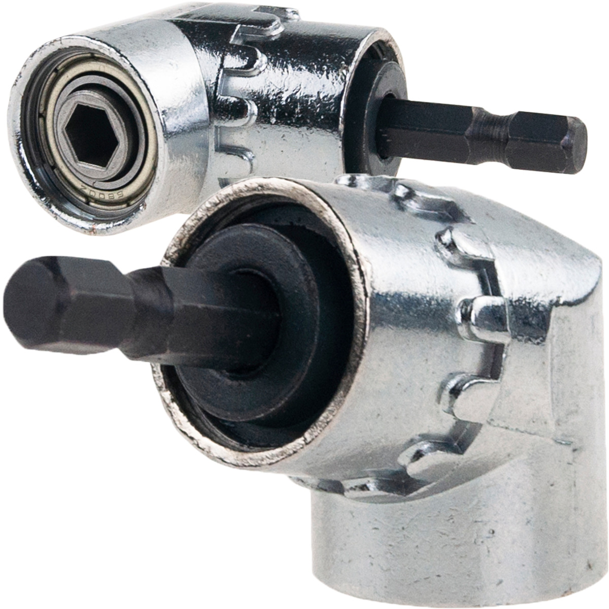 Adapter Kątowy Nasadka Do Wkrętarki Uchwyt Hex pod kątem 90° Stalowy