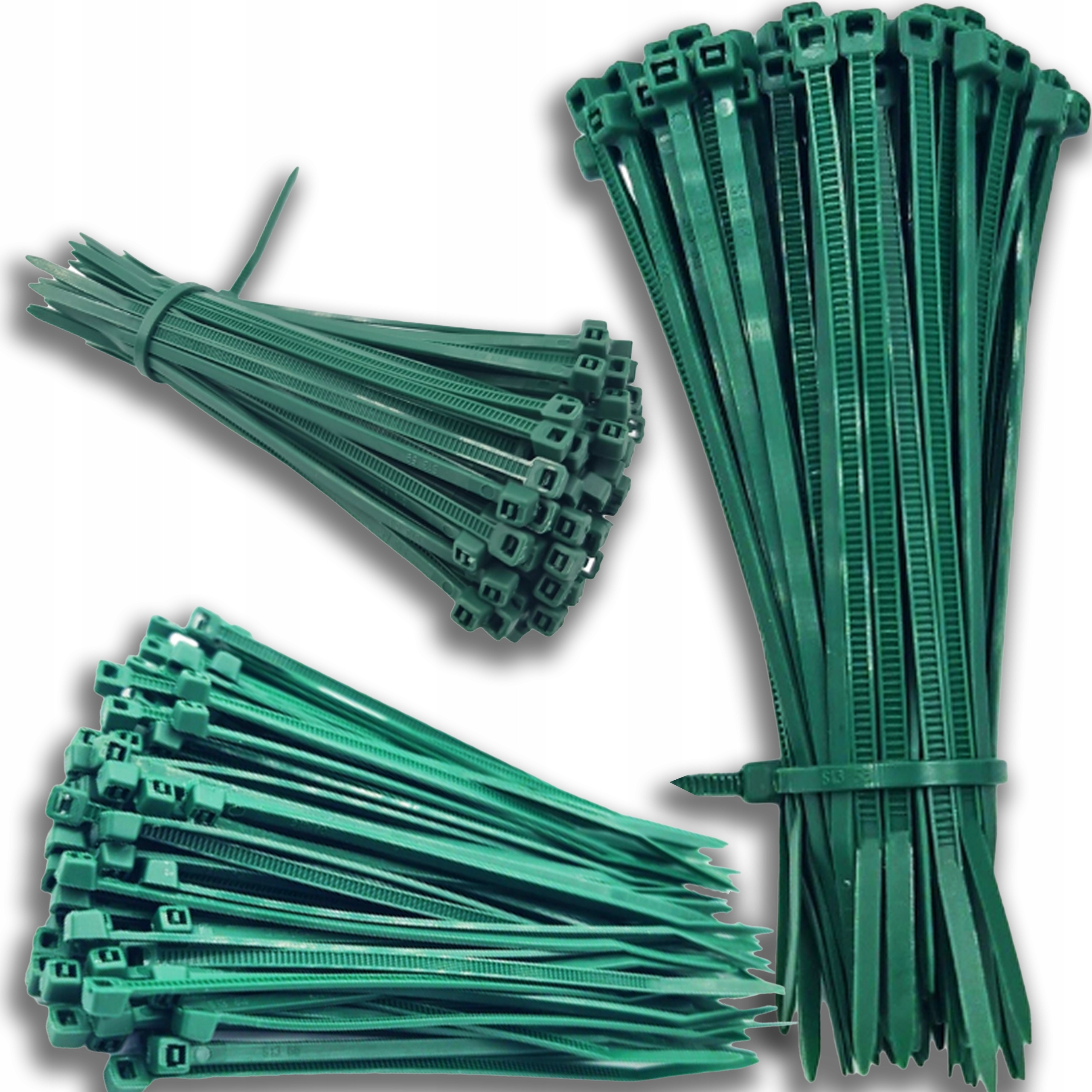 OPASKI TRYTKI ZACISKOWE KABLOWE UV ZIELONE 2,5X200 Marka Omega