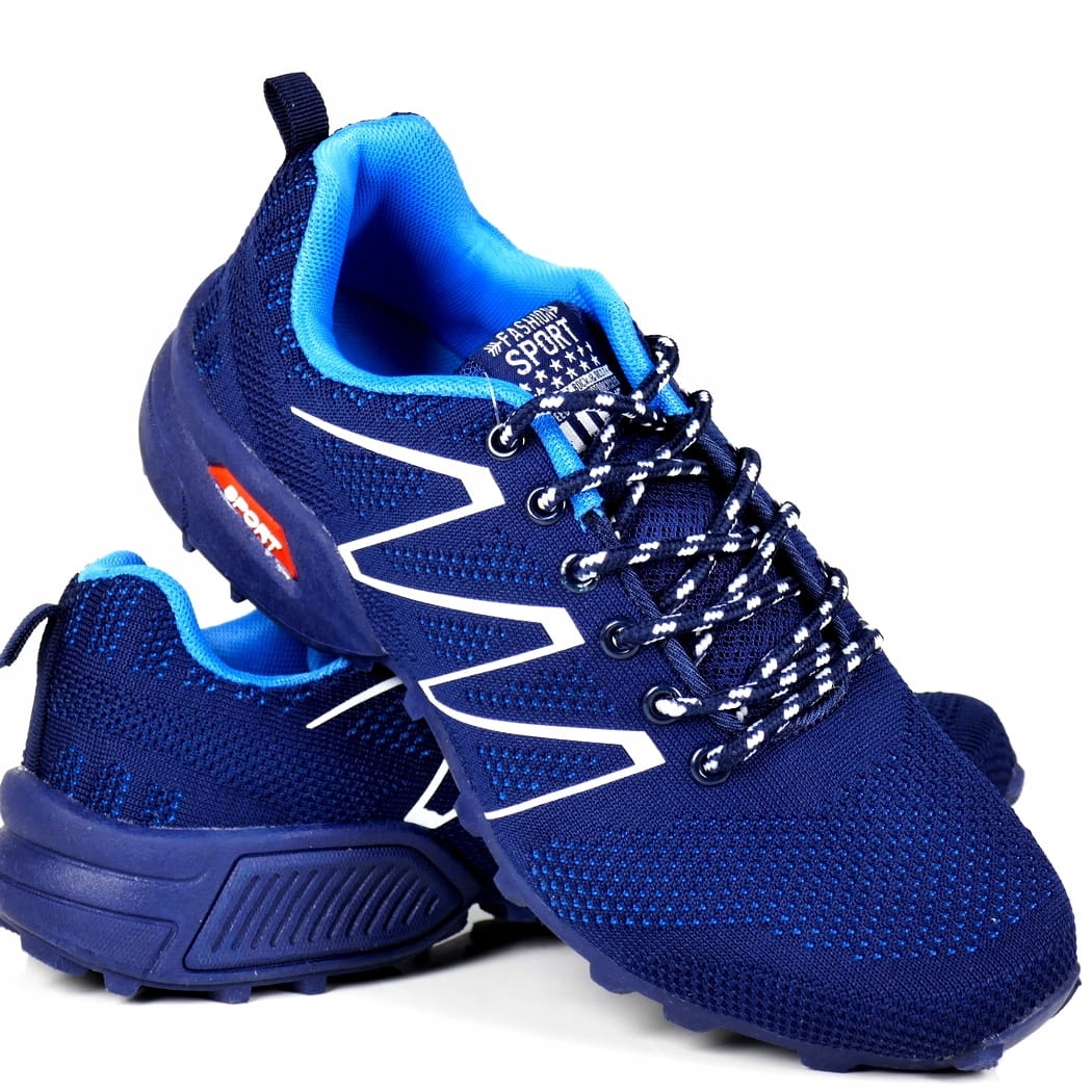 iButy Pánské Sportovní Polobotky Modré Tmavě Modré Lehké Pohodlné New
