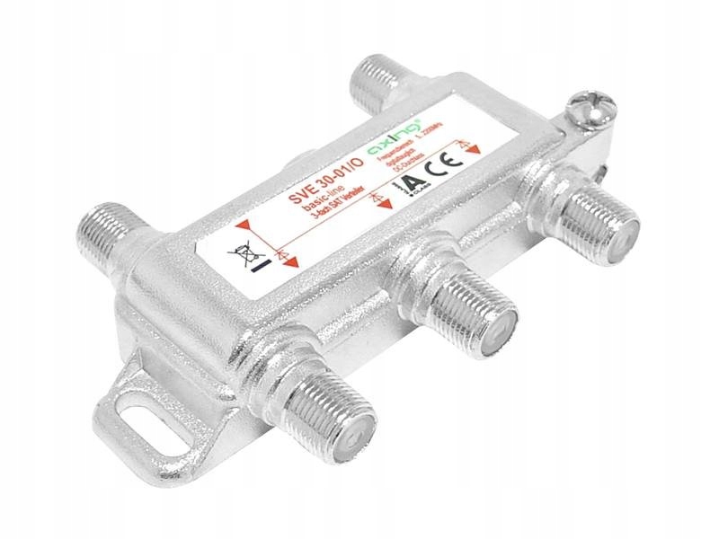 2× Splitter antenowy pasywny Axing SVE 30-01 3