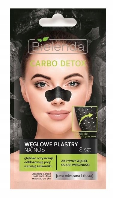 

Bielenda Węglowe Plastry Na Nos Z Aktywnym Węglem