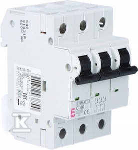 ETIMAT10 3P 10KA C 40A-VYPÍNAČ Nmp.