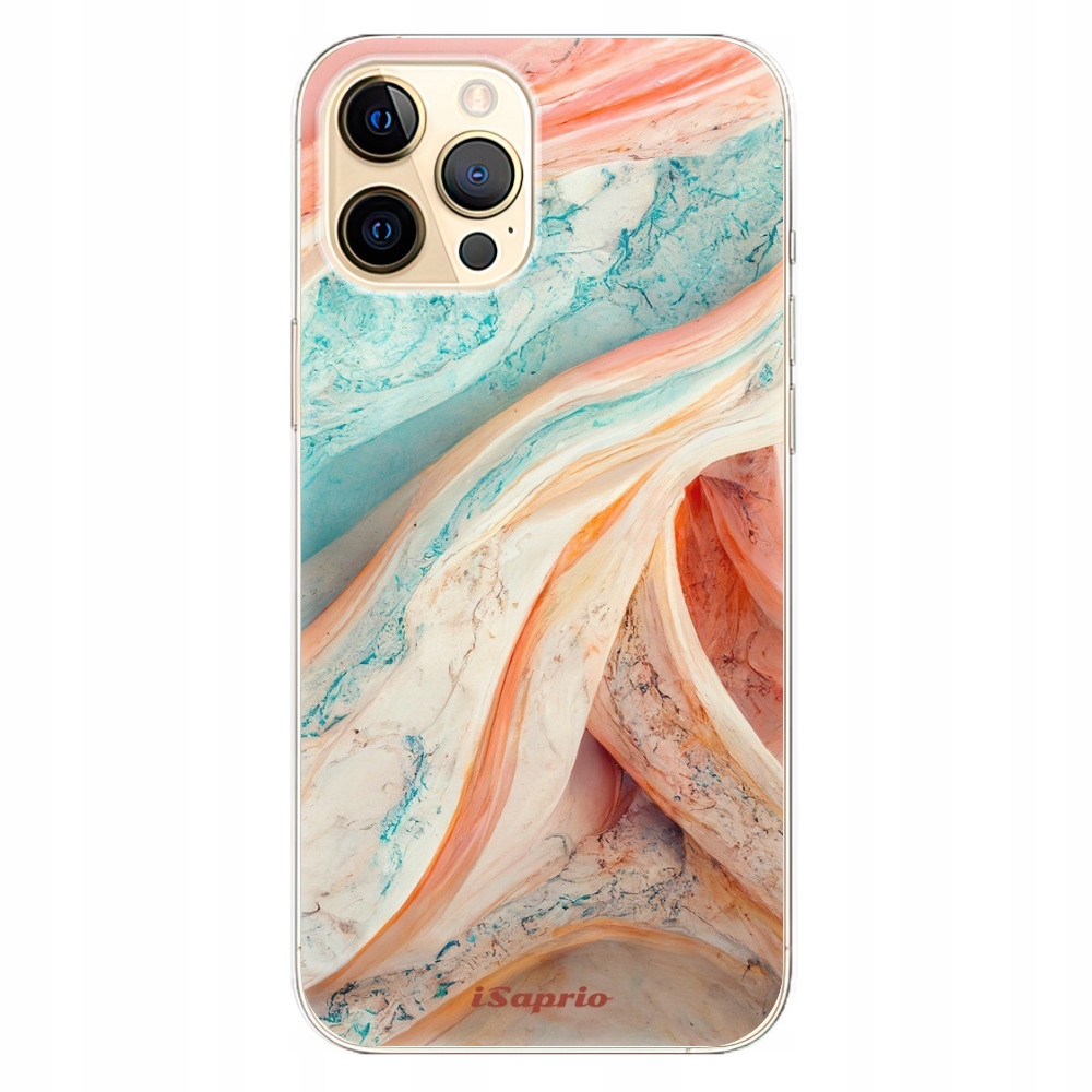 Silikonowe etui iSaprio Orange and Blue do iPhone 12 Pro