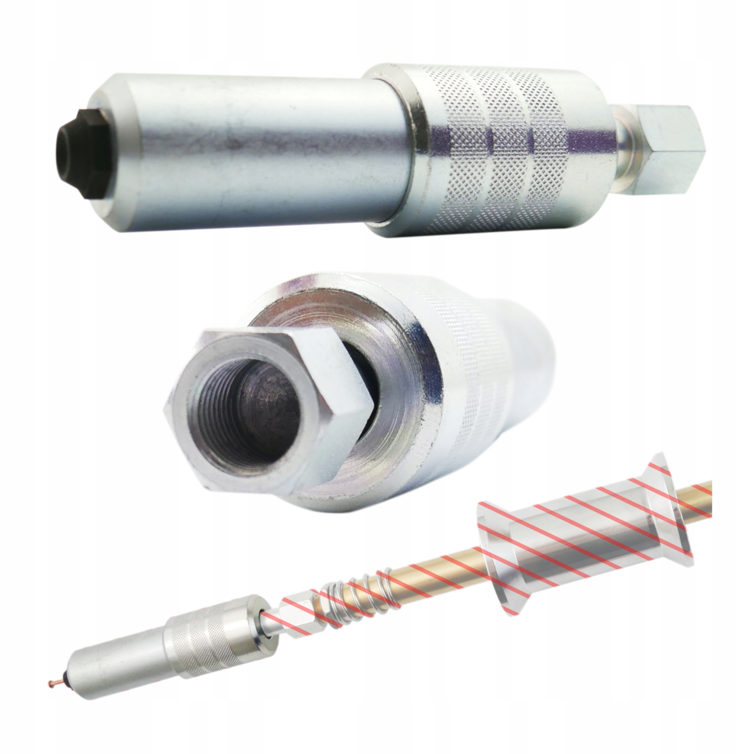 Držák nýtů hřebíků spotter pro opravu karoserie Vyrážení kladivem M14