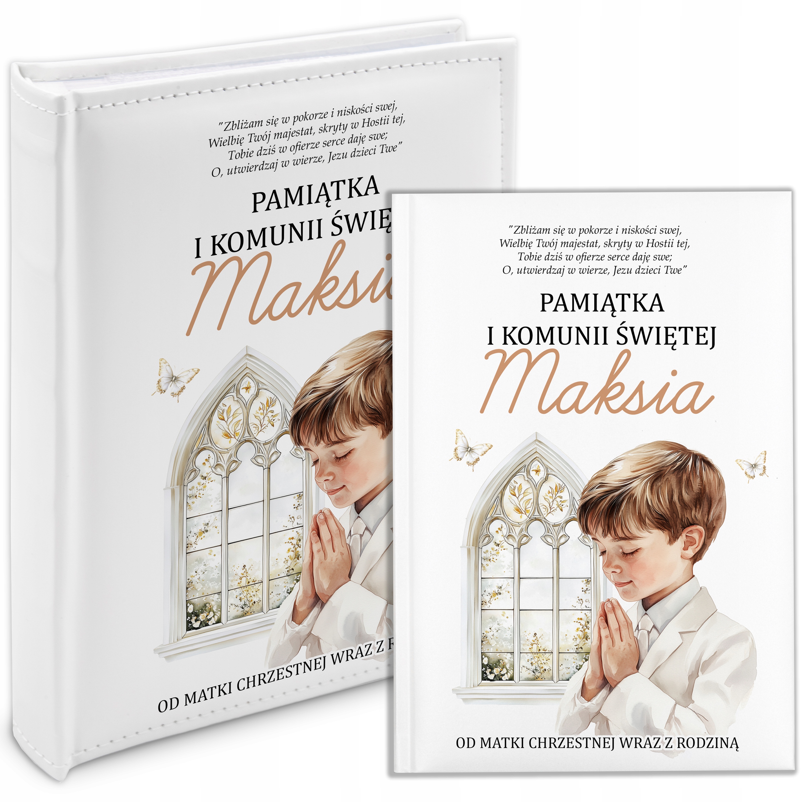 Sada Album Bible Dárek Svaté Přijímání Pro Chlapce Od Kmotry