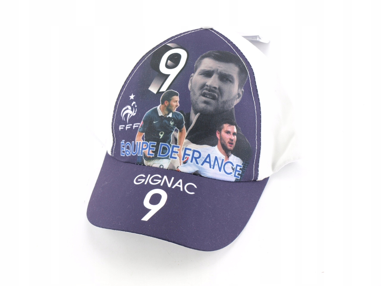 Fff czapka z daszkiem dla dzieci Gignac nr 9 white