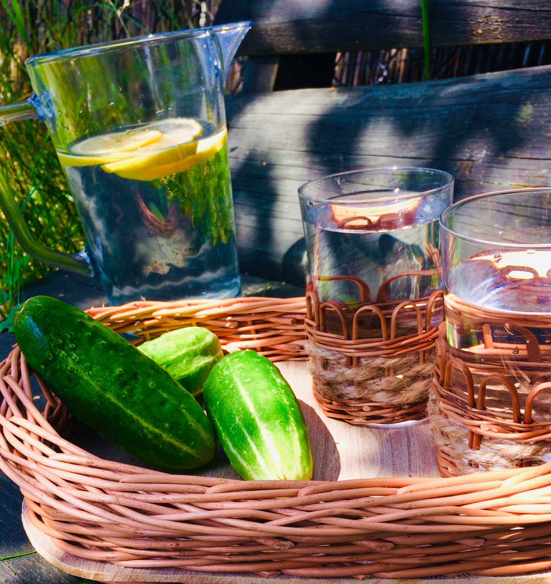 Ekologiczna Taca wiklinowa Tacka MOCNA 43 cm DUŻA Marka Sklep Wiklinowy