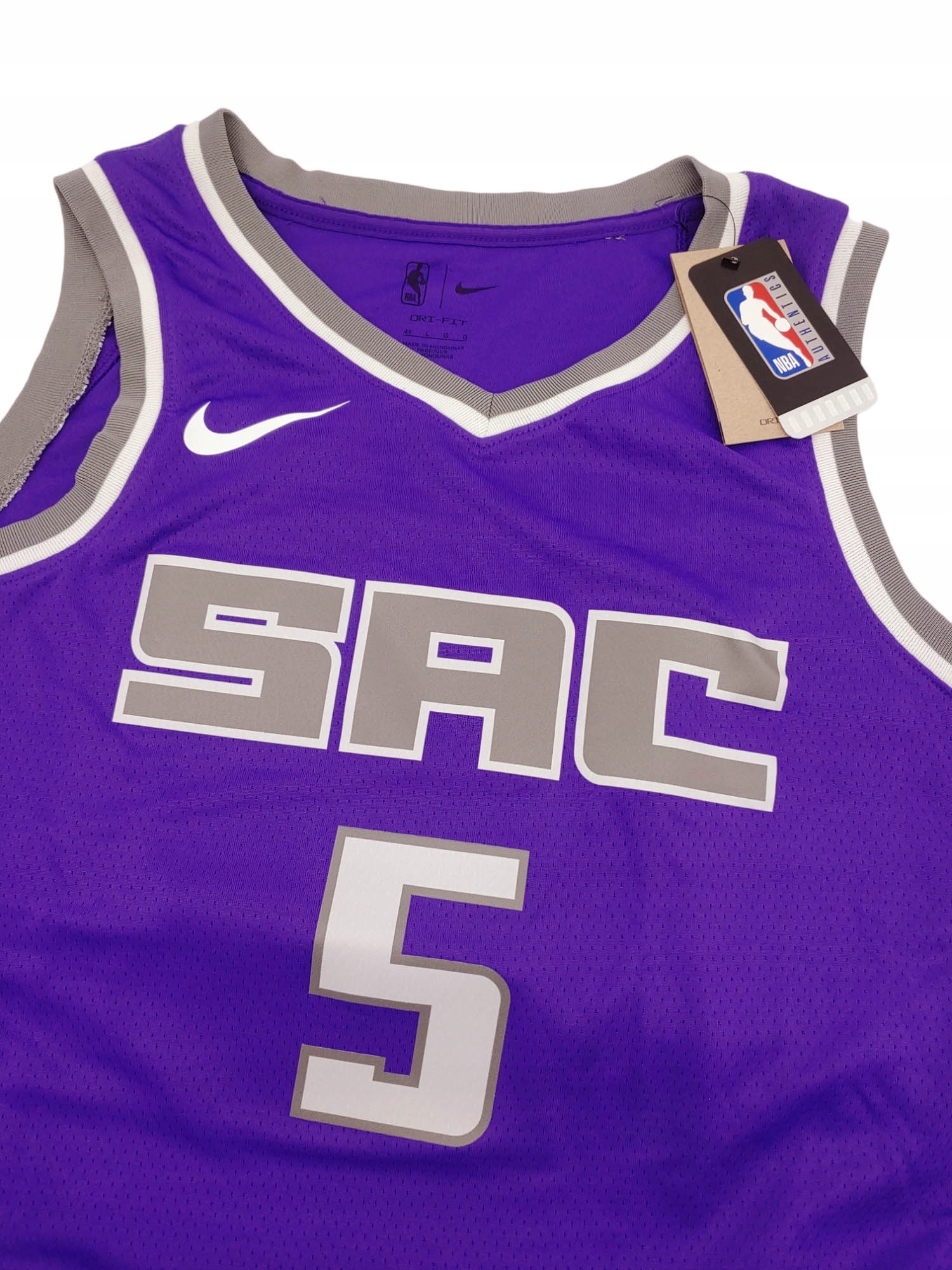 Koszulka NBA Swingman Nike Sacramento Fox Icon Edition DN2021504 L Marka Nike