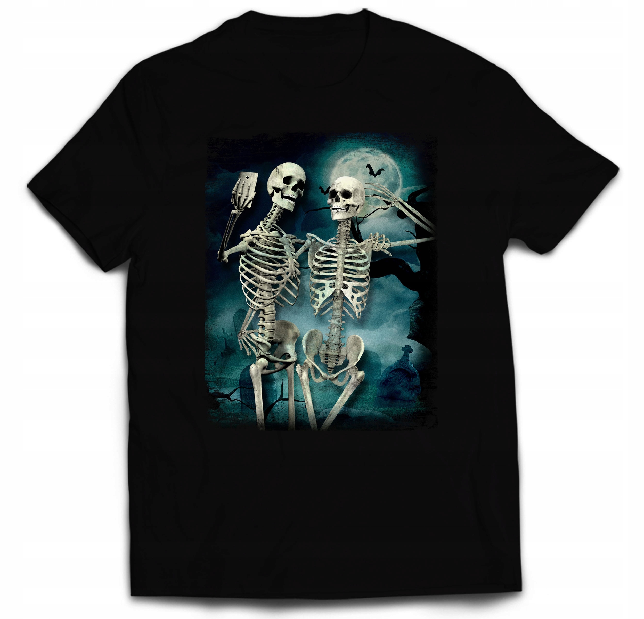 

Koszulka Na Halloween Szkielet Czaszka 3XL
