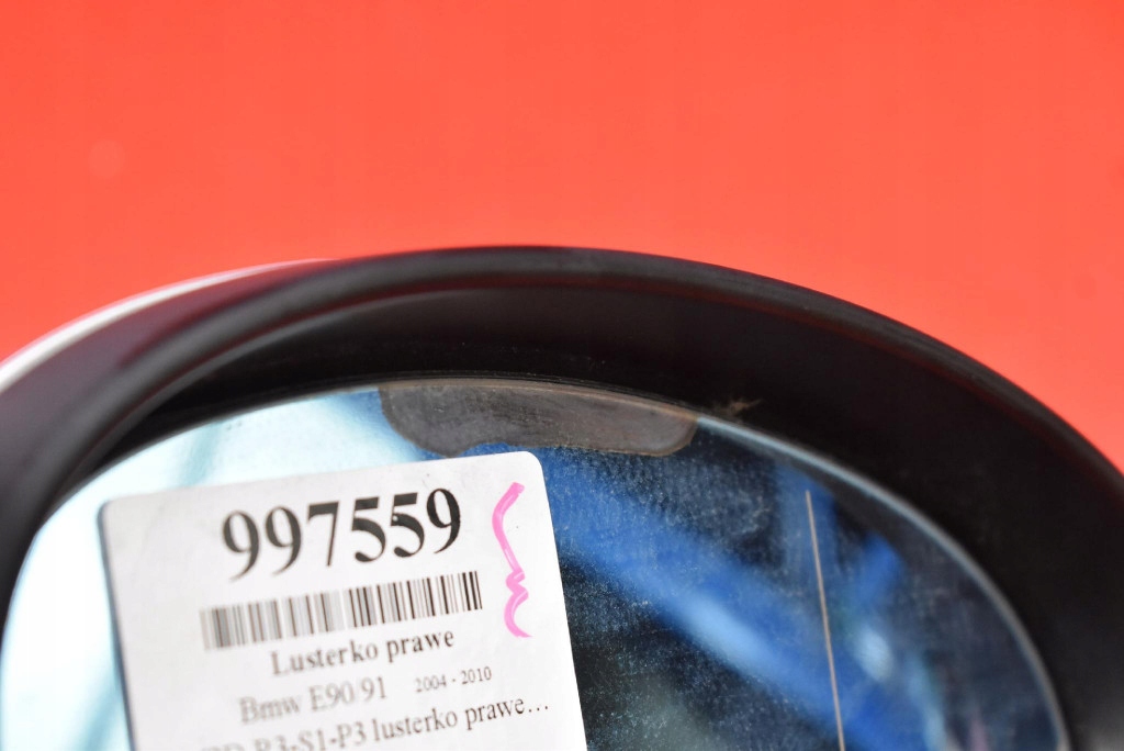 mirror right silver EU BMW E90/91 04-10 5 PIN