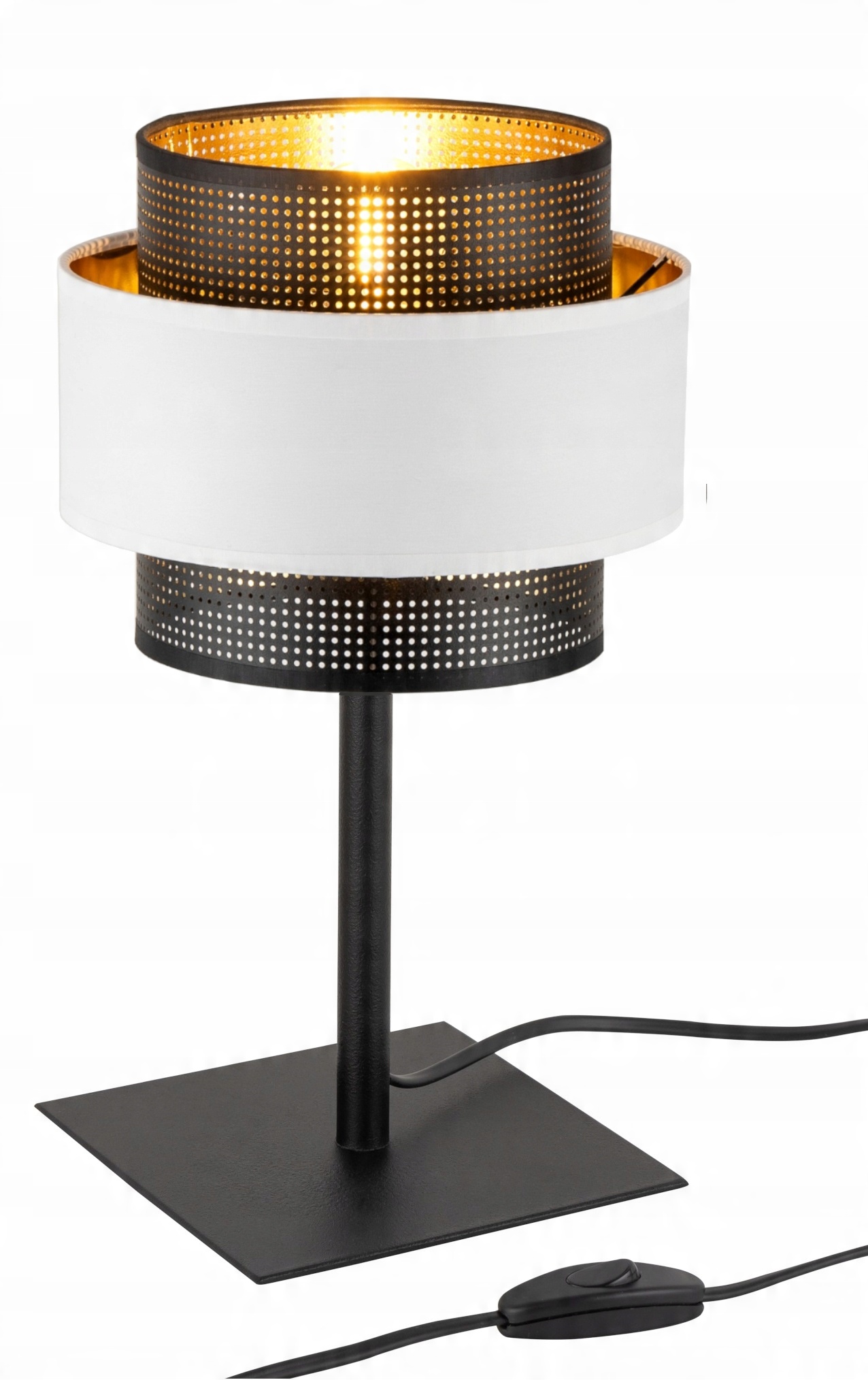 

Nowoczesna Lampka Biurkowa Abażur Led
