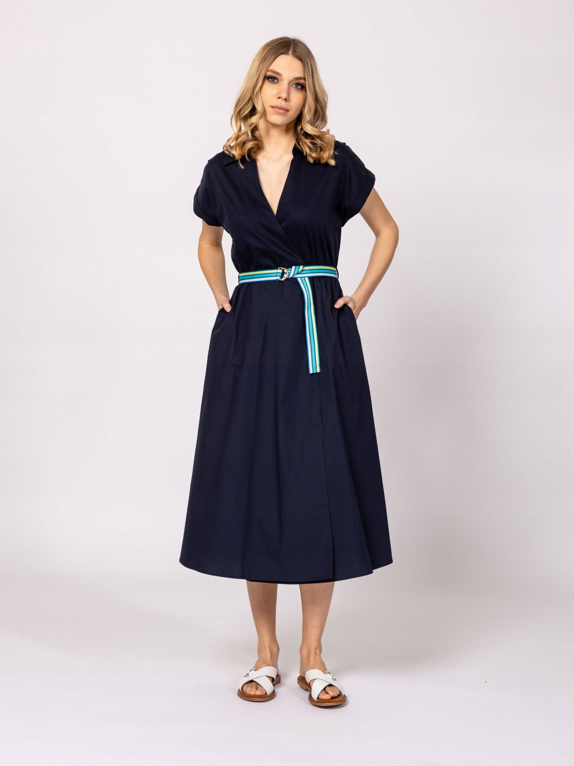 Heavy Tools Šaty Vica Navy M