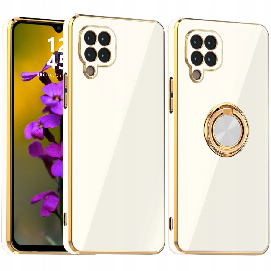 

Etui do Samsung A12 M12 Silicone Glamour Ring