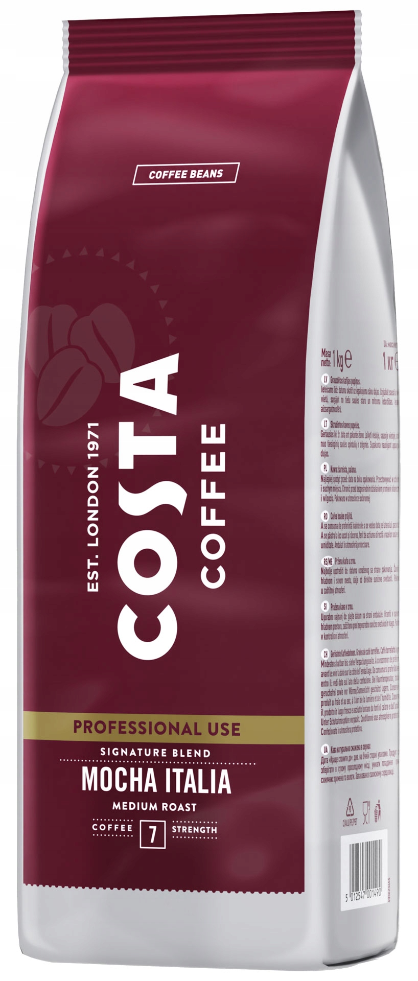 Kawa Costa Coffee Pro Signature Blend medium, ziarnista 1kg