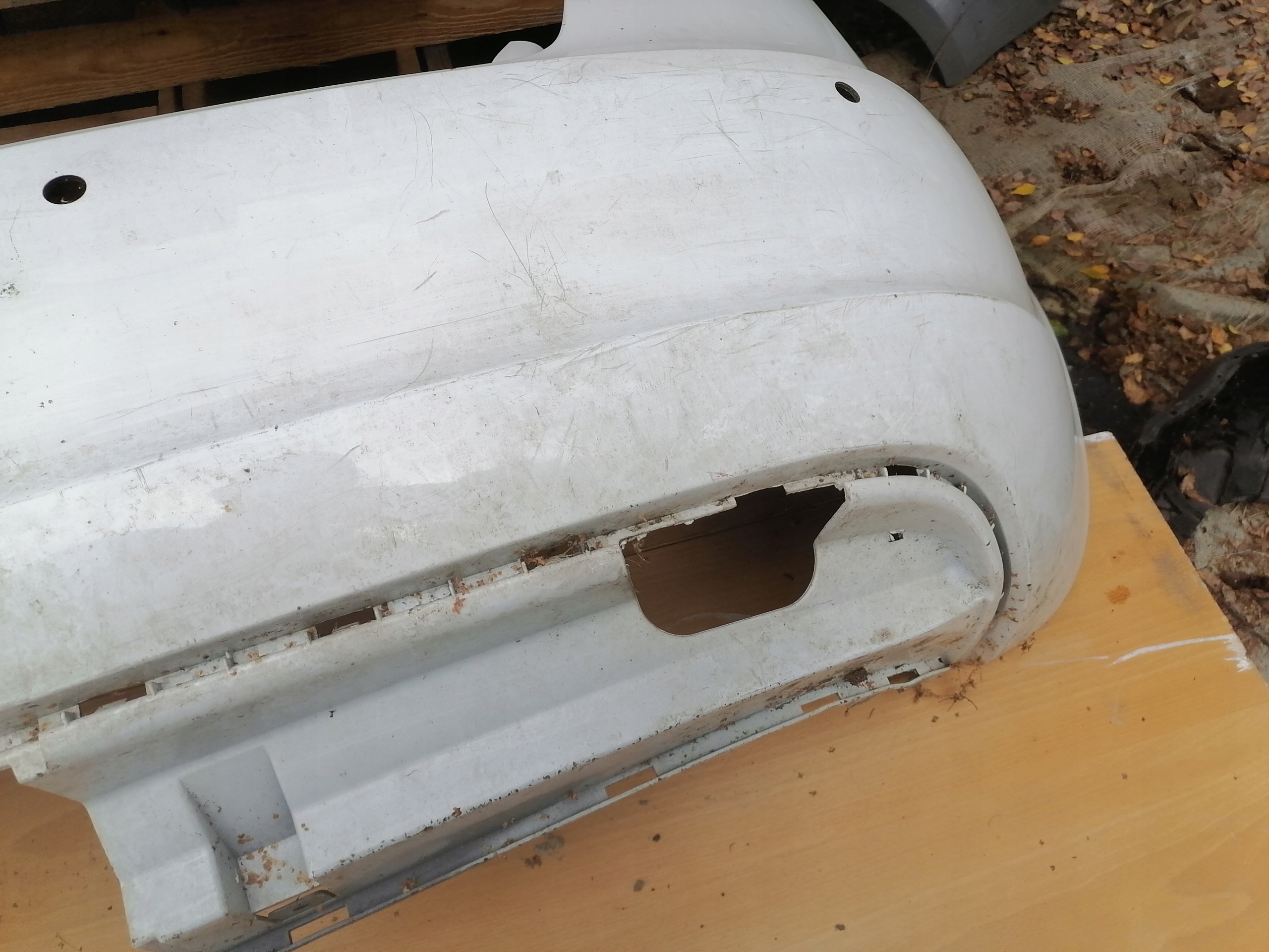 bumper rear rear part AUDI A3 8P CABRIO PDC 8P7807511