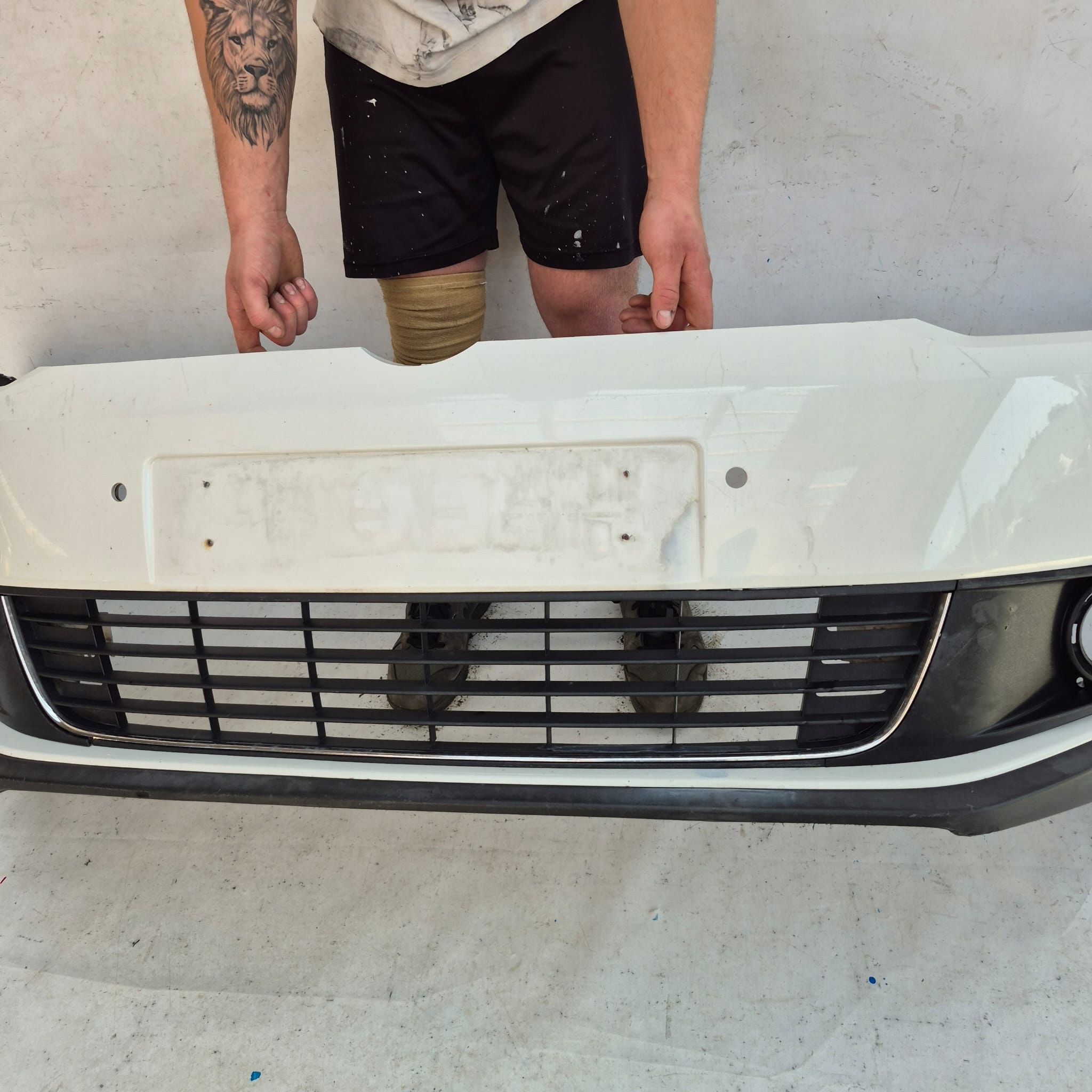 VW TOURAN 1T0 CROSS 10-15 bumper front front 1T0807221AB SPR