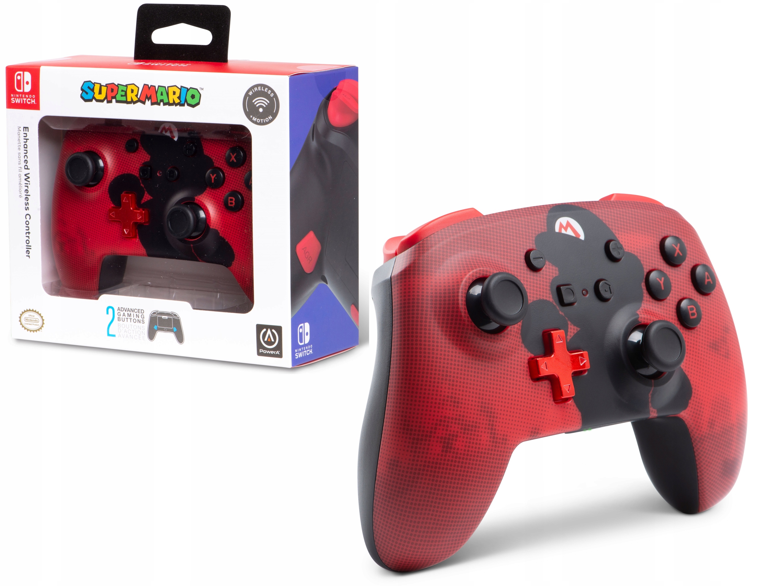 

PowerA Switch Pad bezprzewodowy Mario