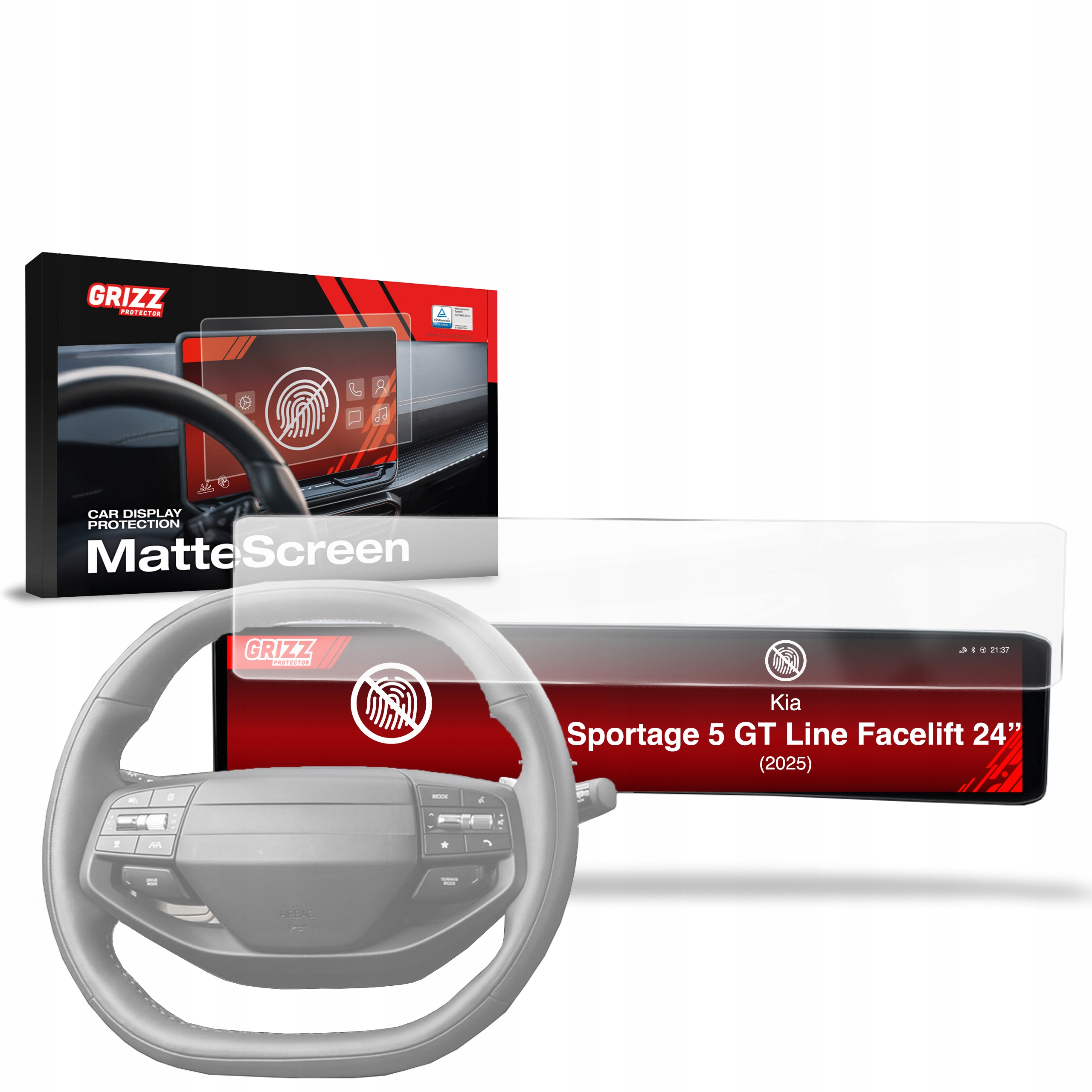 Folia Antyodciskowa do Kia Sportage 5 Gt Line Facelift 24" (2025)