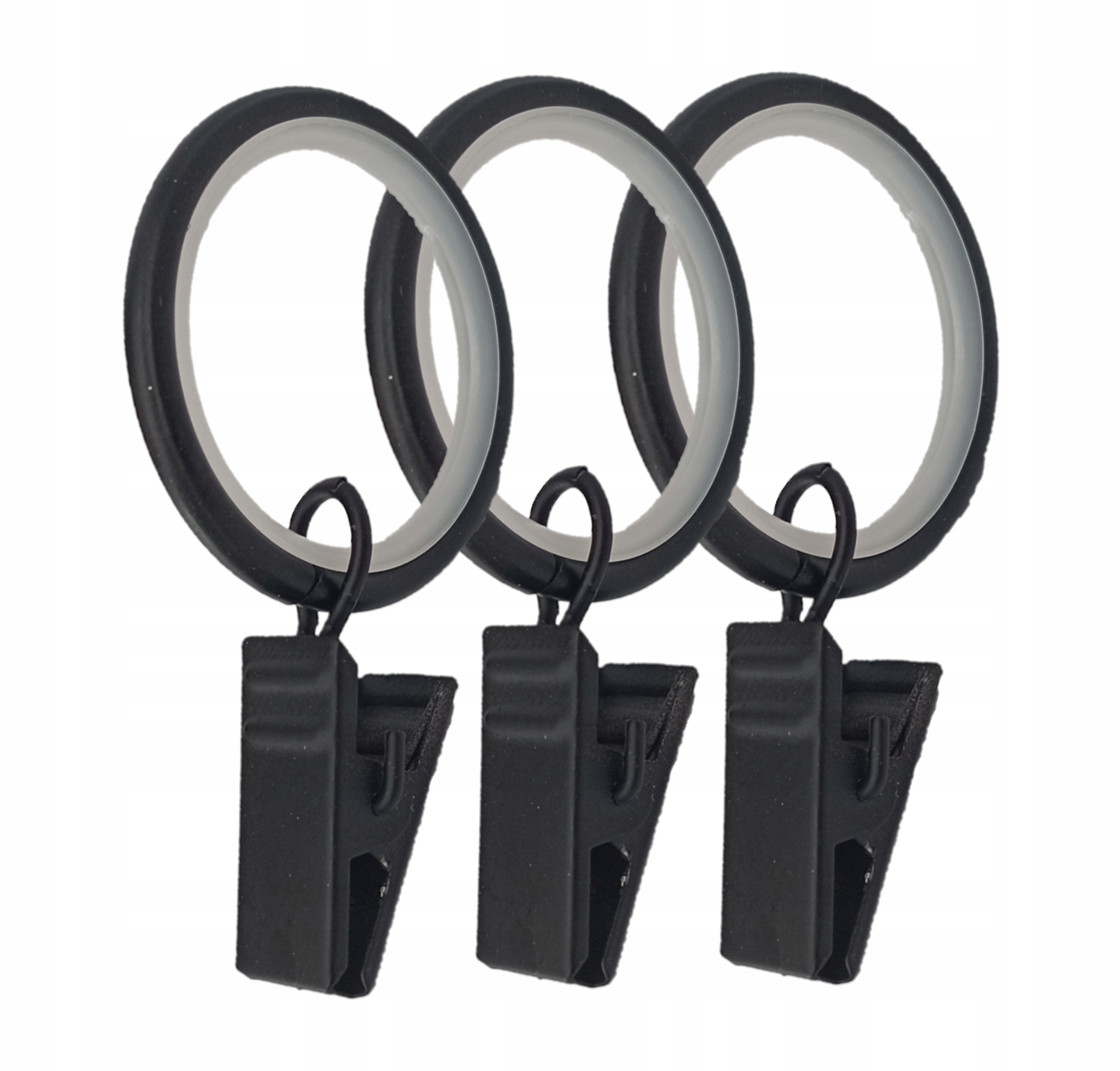 

Ciche Kółka Z Żabkami Karnisz Fi 16 /19mm 10szt