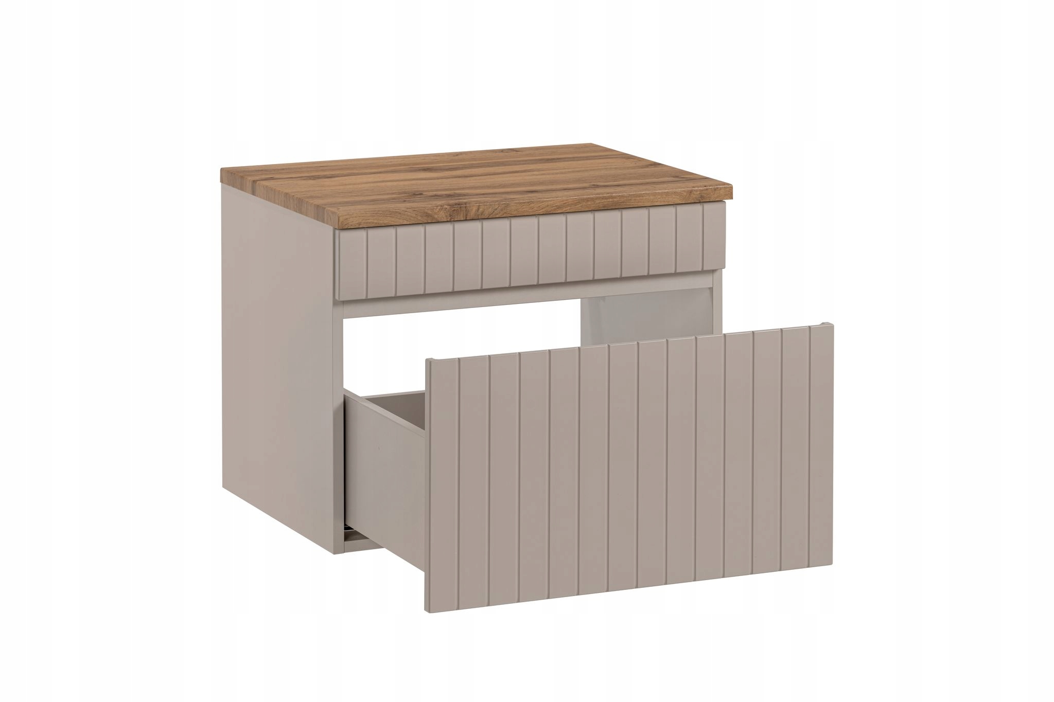 Szafka łazienkowa wisząca z blatem 60cm kaszmirowa Marka inna