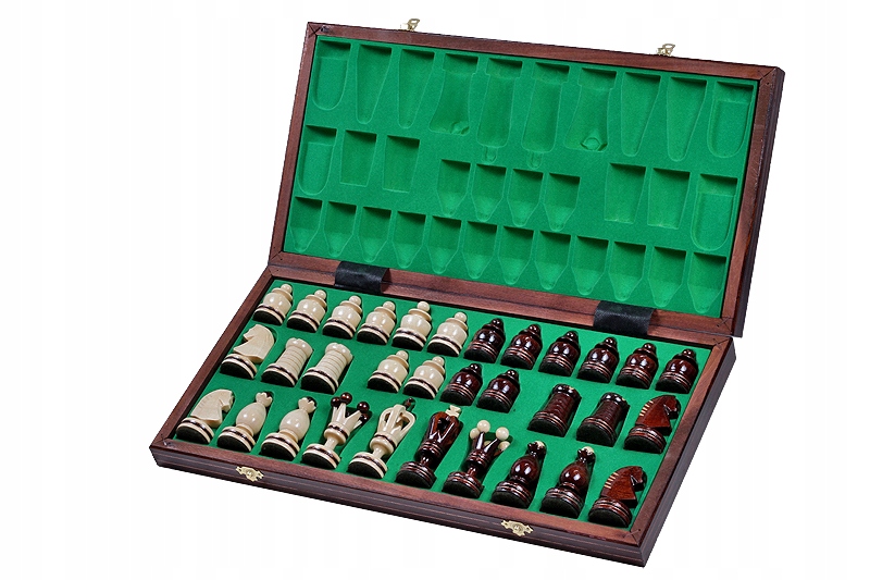 DUŻE SZACHY KRÓLEWSKIE INKRUSTOWANE (49x49cm) - PIĘKNE Wiek gracza 5-7 lat 8-11 lat 12-14 lat 15-18 lat 18+