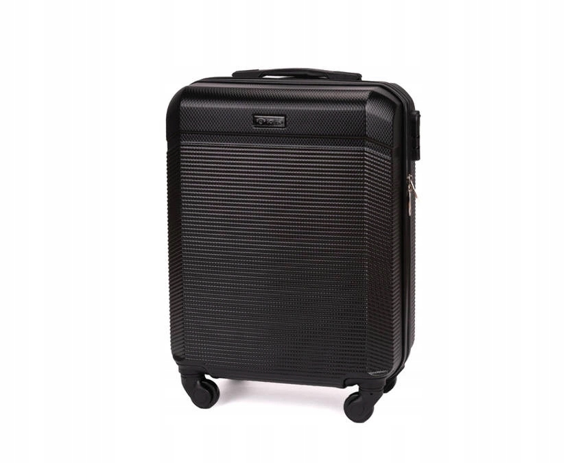 Walizka podróżna twarda mała S 20' SOLIER STL945 czarna