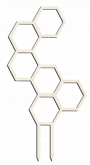 

Drabinka do roślin pergola podpórka drewniana 30cm