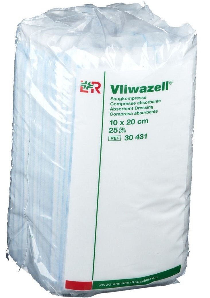 

L&r Vliwazell 10 x 20 cm 25szt. niejałowy