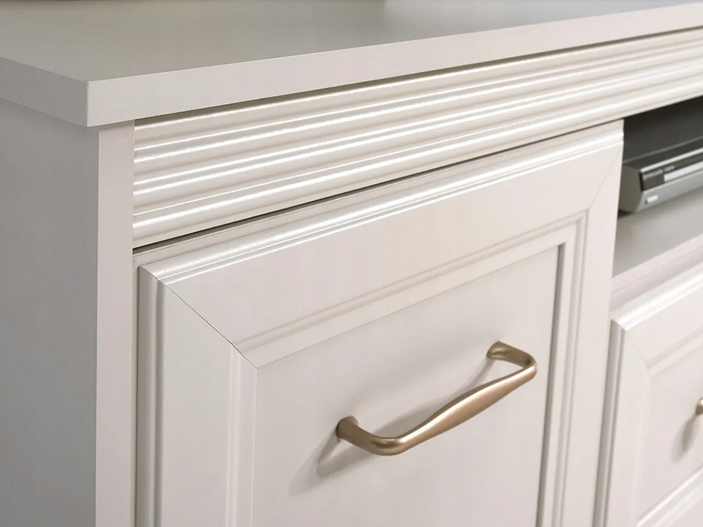 WINDSOR Witryna W-5 z szufladą i półkami kaszmir Kolor mebla kaszmir