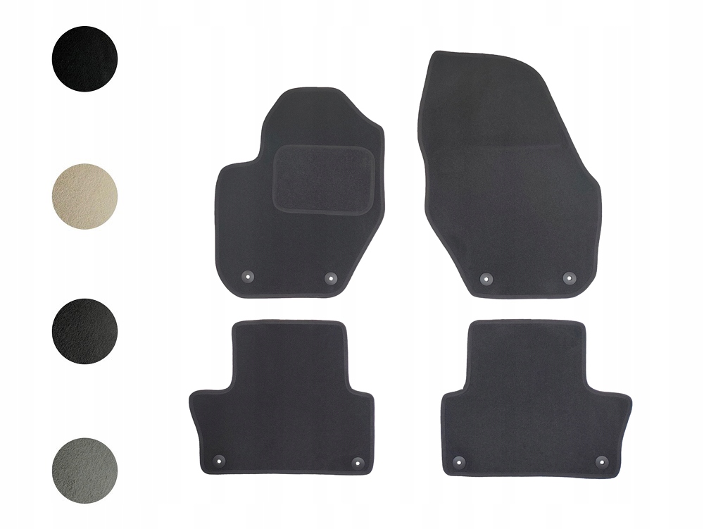 Volvo XC60 і 2008-2017 Велюрові килимки