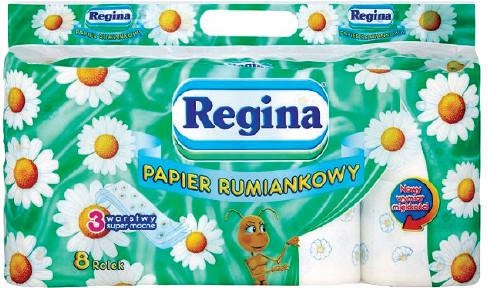 

Papier toaletowy Regina 3W rumiankowy 8 sztuk