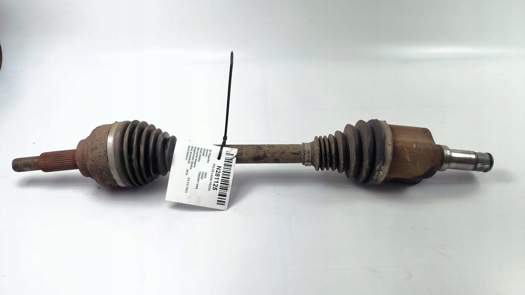 demi axe gauche avant 2.0 TDCI FORD TRANSIT MK8