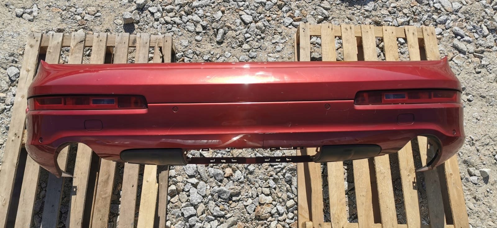 AUDI Q7l БАМПЕР ЗАД. ЗАДНИЙ S-LINE ПАРКТРОНИК ГАК Lz3f