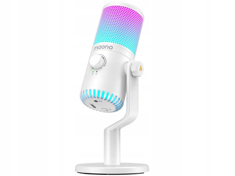 Mikrofon Maono DM30RGB Biały