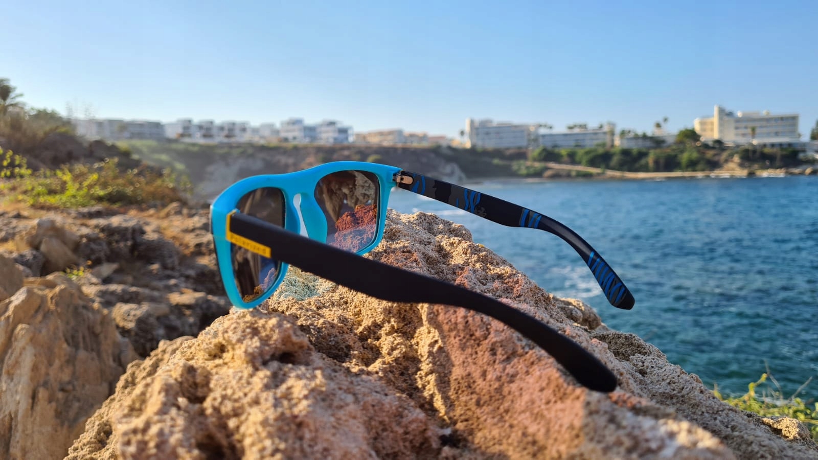 OKULARY PRZECIWSŁONECZNE MĘSKIE POLARYZACYJNE UV400 POLARYZACJA Wzór dominujący bez wzoru