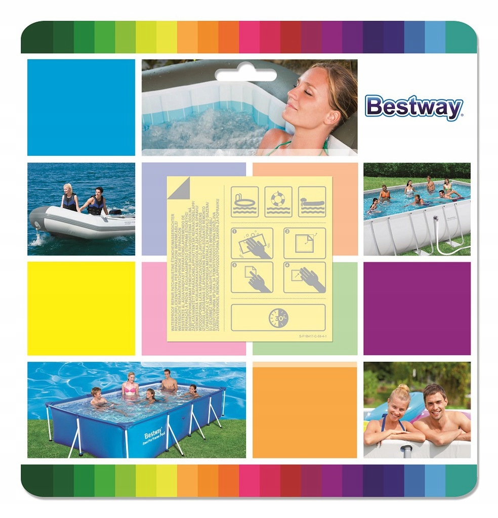 

Łatka naprawcza 62091 zestaw 10 szt. Bestway