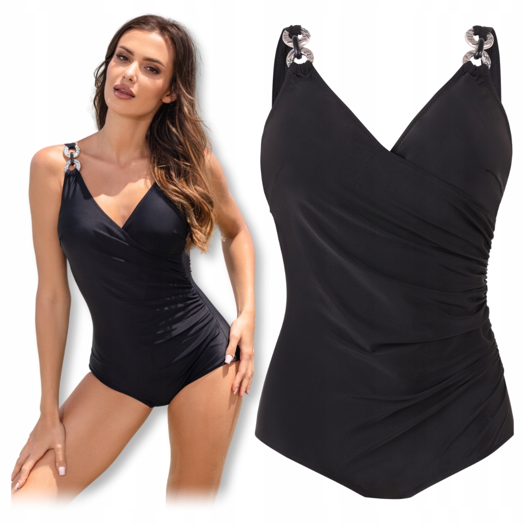 Jednodílný dámský plavkový kostým 46 3XL Monokini Plus Size