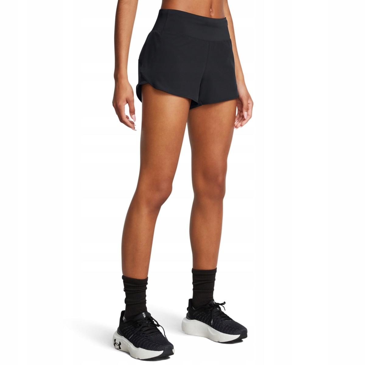 Under Armour Dámské kraťasy Ua Launch Pro 3'' Shorts černá
