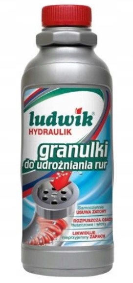 

Ludwik Hydraulik Granulki do udrożniania rur 425g