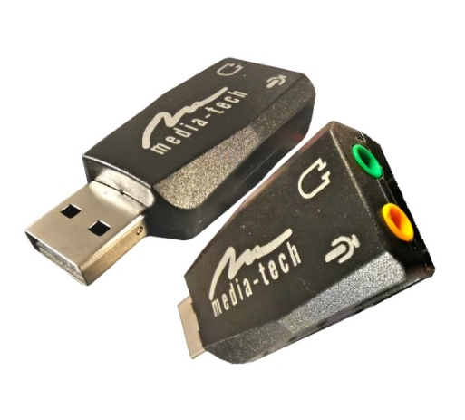 

Karta Dźwiękowa Muzyczna Adapter Usb 5.1 2 x Jack