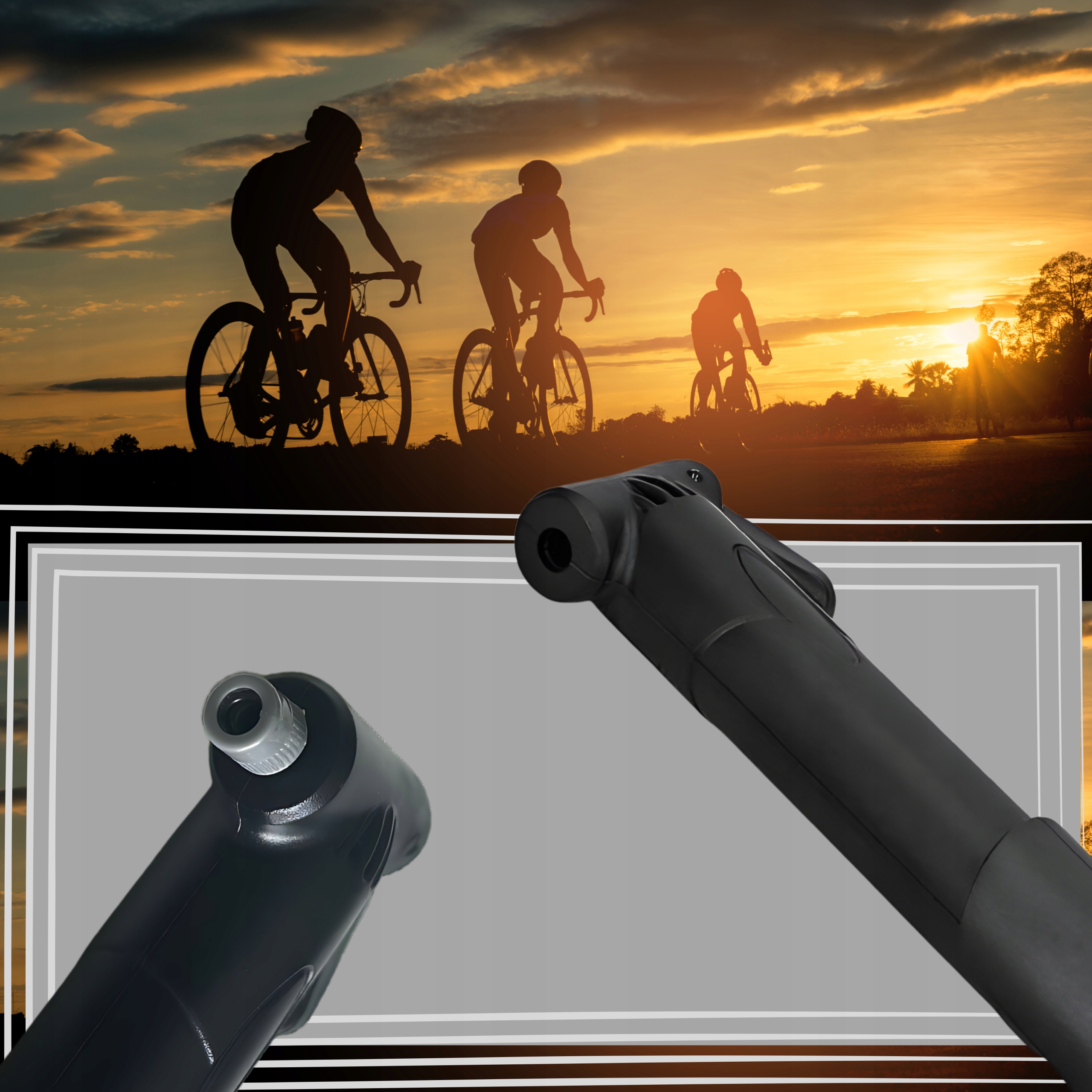 POMPKA ROWEROWA do roweru RĘCZNA mini na ramę pompowania presta, schrader Marka Shopek