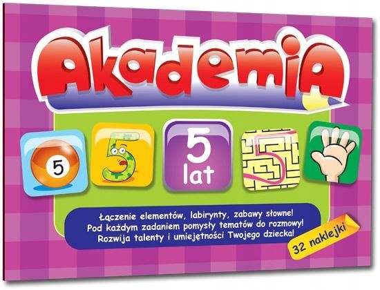 

Akademia 5 Lat +32 Naklejki Greg Ewa Sajek