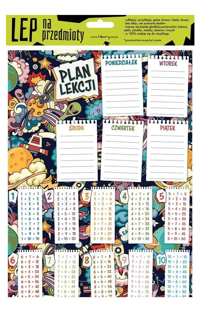 ELEKTROSTATYCZNY PLAN LEKCJI A4 KOSMOS