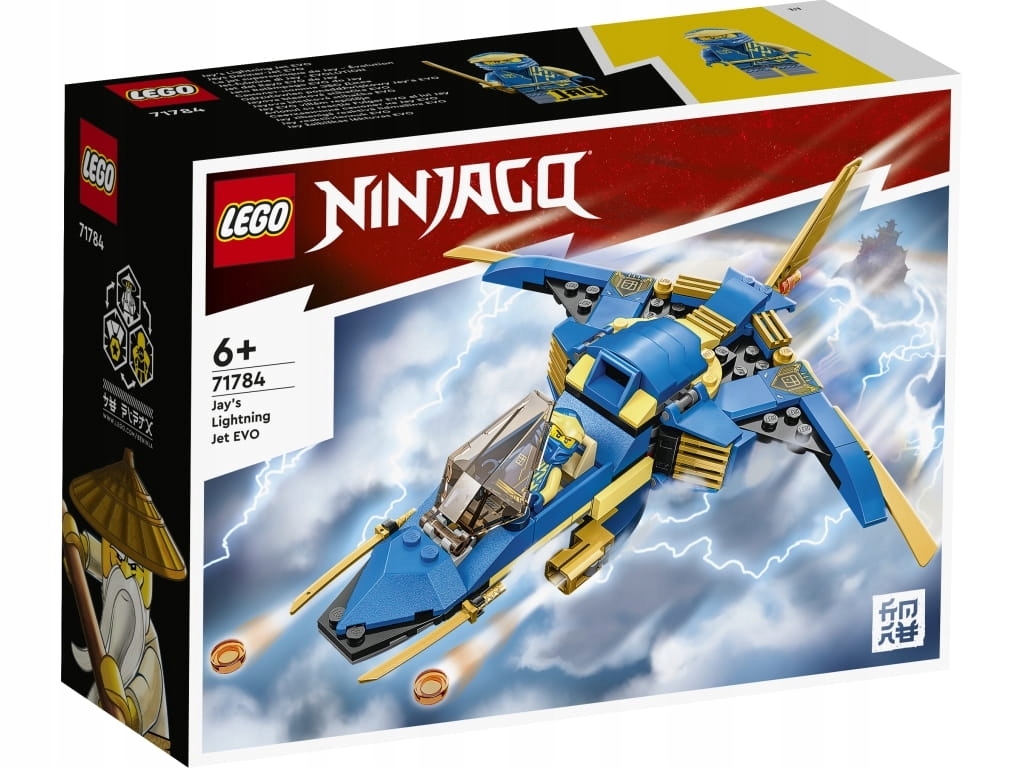 

Lego Ninjago: Odrzutowiec ponaddźwiękowy Jay’a Evo