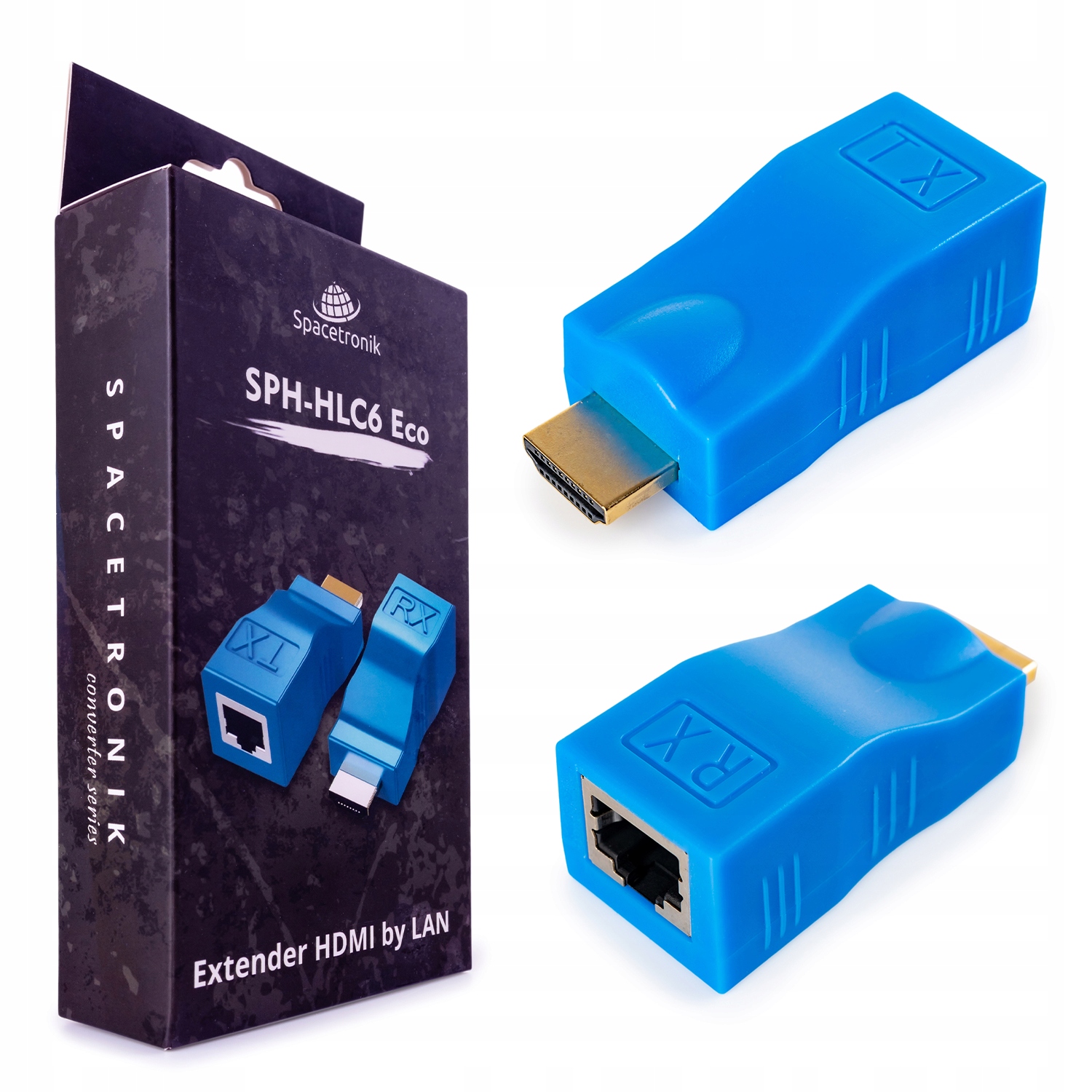 

Konwerter Hdmi na Lan Spacetronik SPH-HLC6 Eco