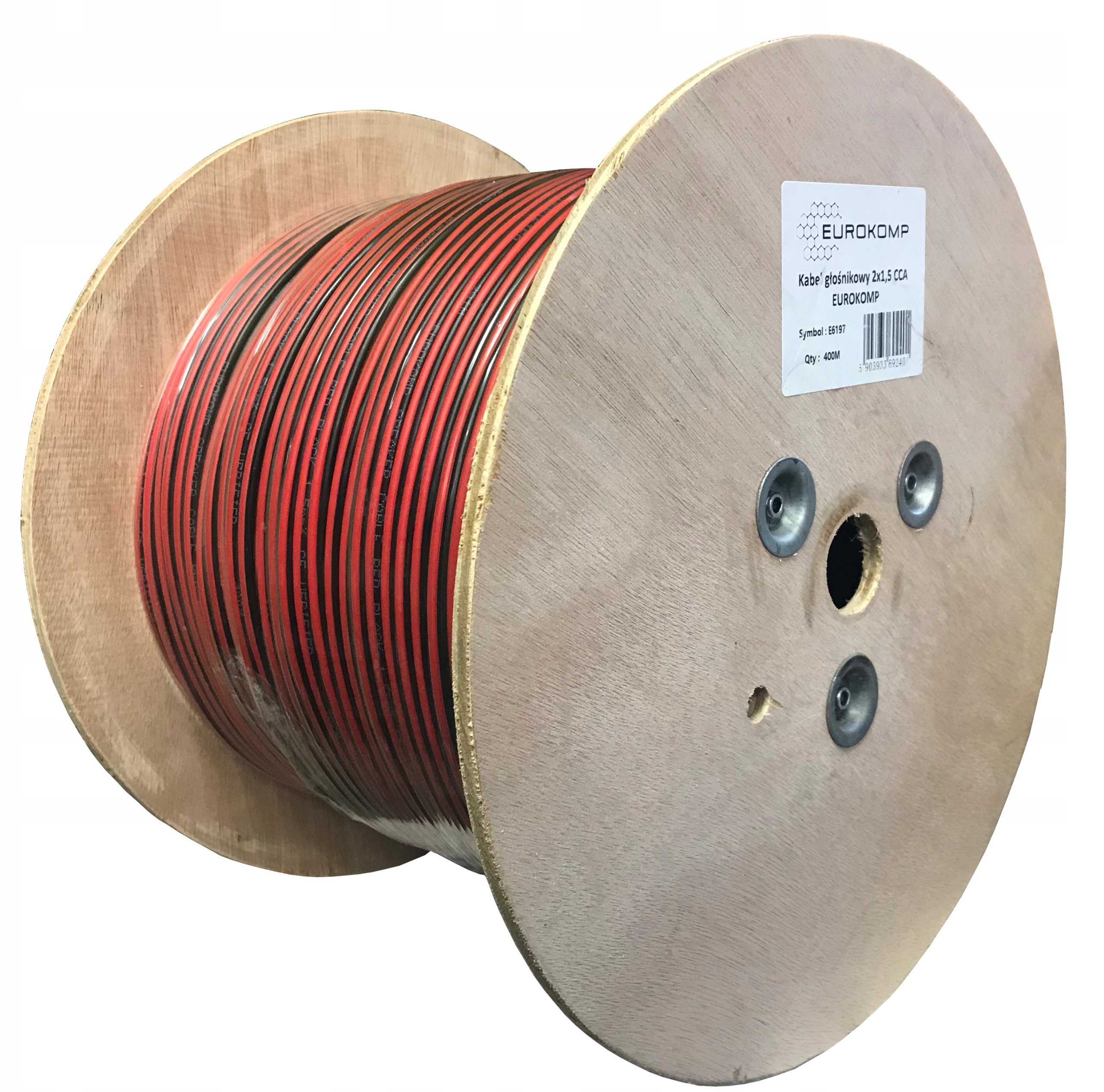 Profesionální Kabel Reproduktorový 2x1,5mm Cca Hq 400m