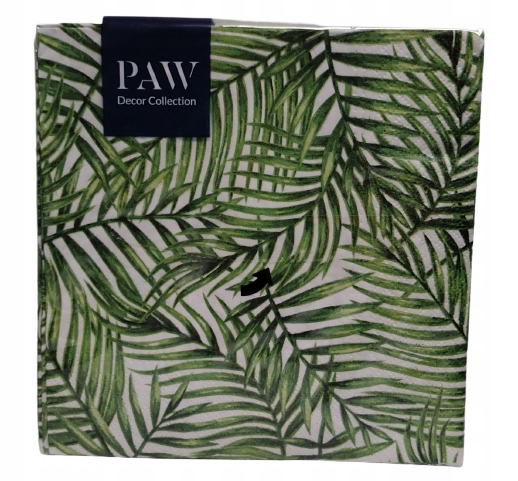 

Serwetki Tropikalne Liście 33x33cm 20 szt. Paw