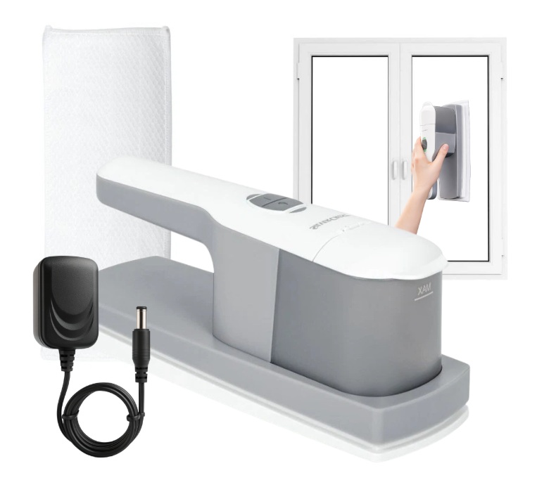 Myjka Bezprzewodowa Do Okien Szyb Luster Akumulatorowa Mocna Zestaw Do Domu